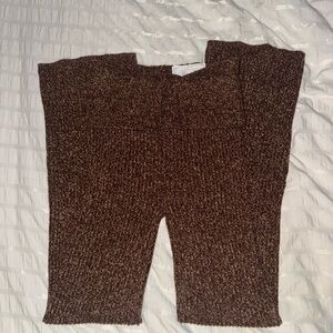 Aerie Fold Over Sweater Pants